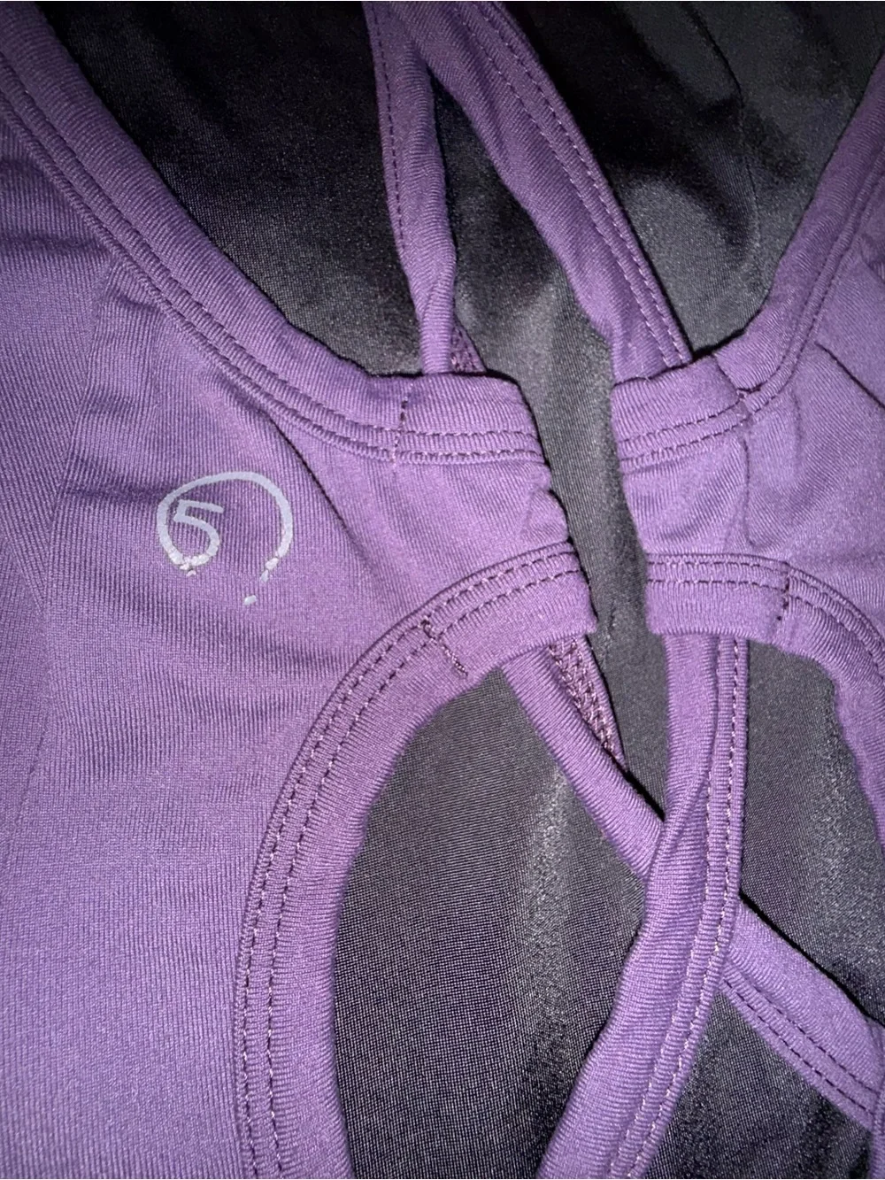 Five Dancewear Size Youth X-Large Purple Unitard with Straps